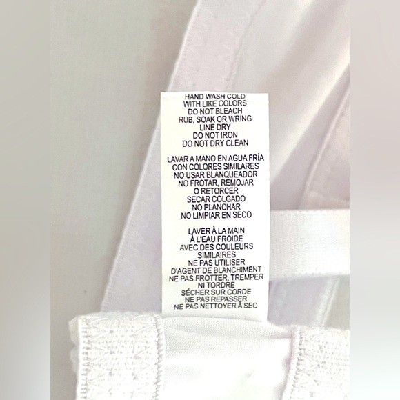 NEW Bobbie Brooks Microfiber Full Coverage T-Shirt Bra 40D White - Picture 3 of 8